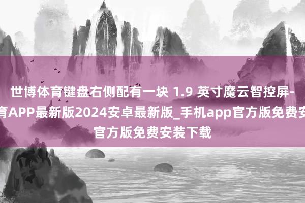 世博体育键盘右侧配有一块 1.9 英寸魔云智控屏-世博体育APP最新版2024安卓最新版_手机app官方版免费安装下载